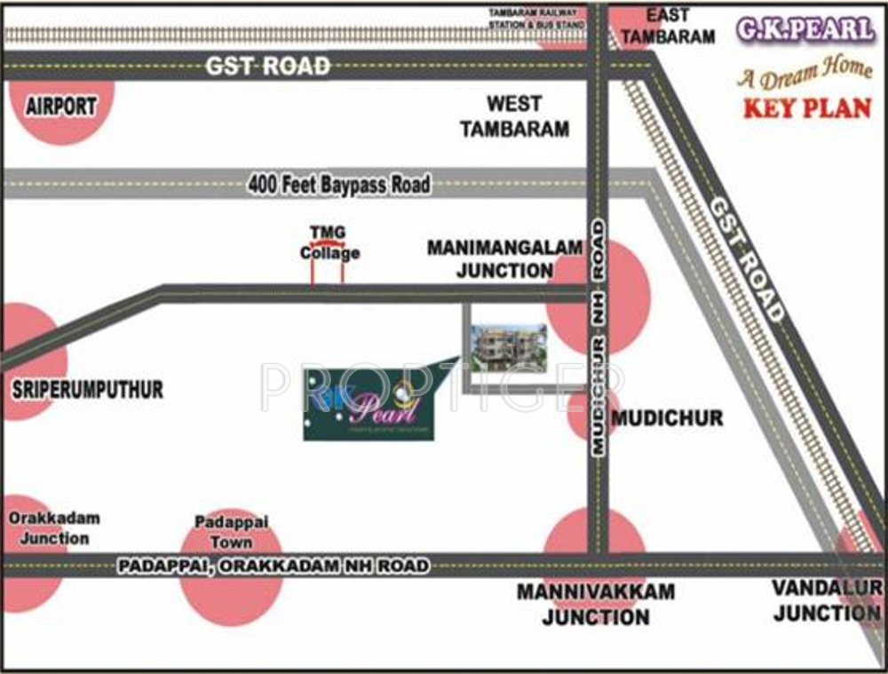 gk shelters gk pearl Location Plan