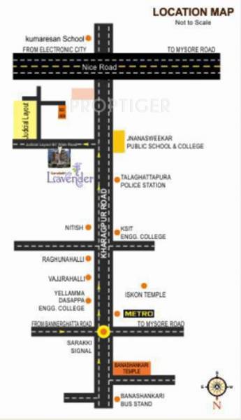 Images for Location Plan of Garudadri Properties Lavender