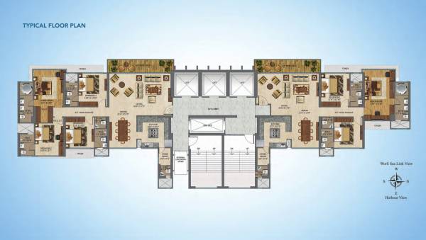 Images for Cluster Plan of Wadhwa W54 Images for Cluster Plan of Wadhwa W54