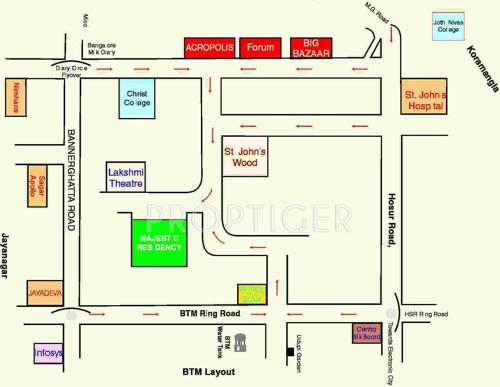 Images for Location Plan of Majestic Residency residency Images for Location Plan of Majestic Residency