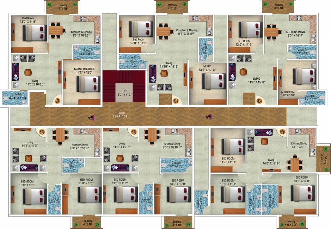  meadows Images for Cluster Plan of Manani Meadows