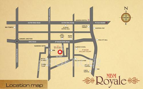  royale Images for Location Plan of MBM Royale
