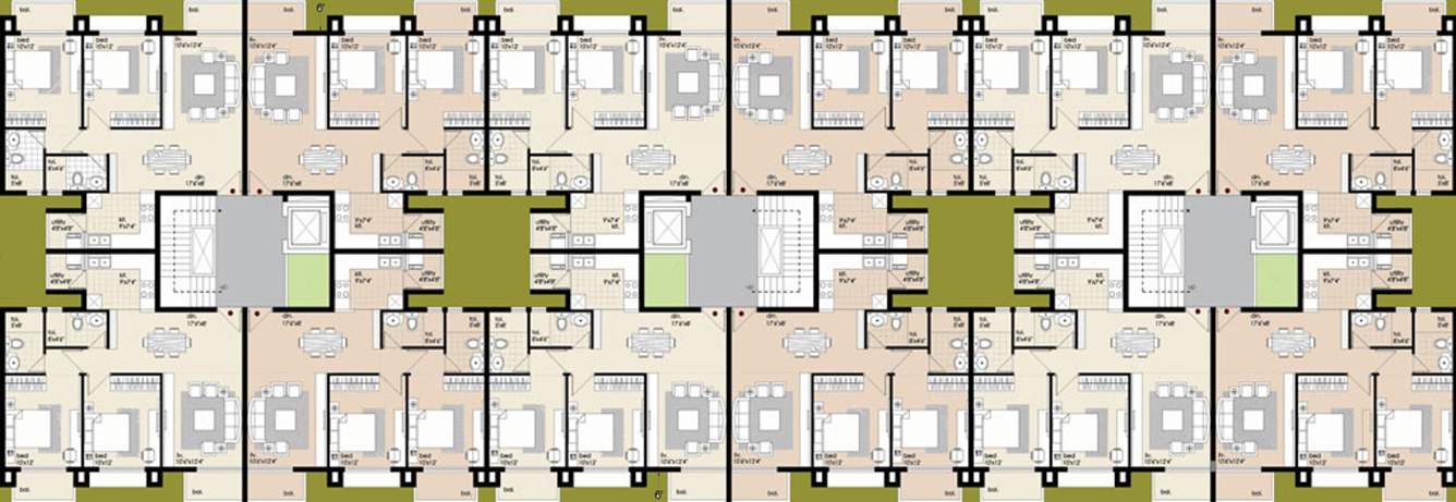 temple bell Images for Cluster Plan of Gravity Homes Pvt Ltd Temple Bell