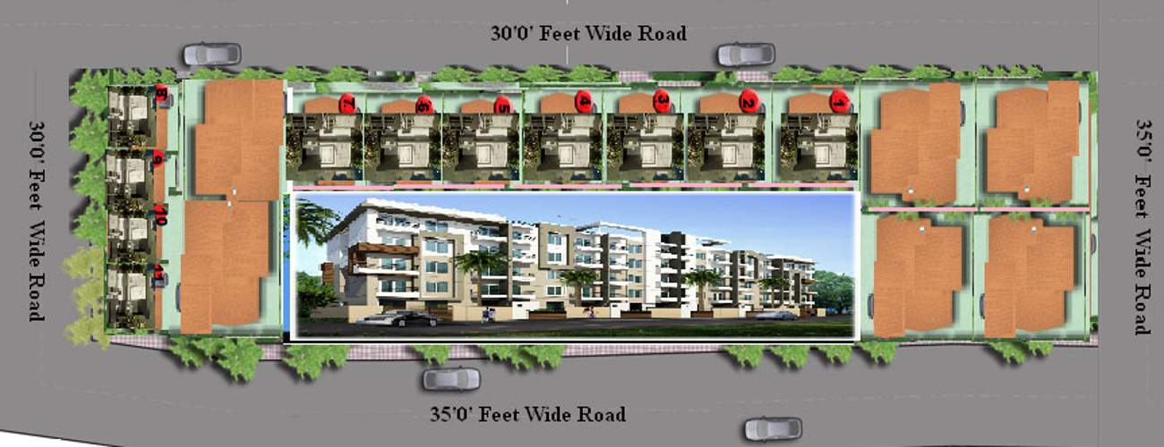 temple bell Images for Layout Plan of Gravity Homes Pvt Ltd Temple Bell