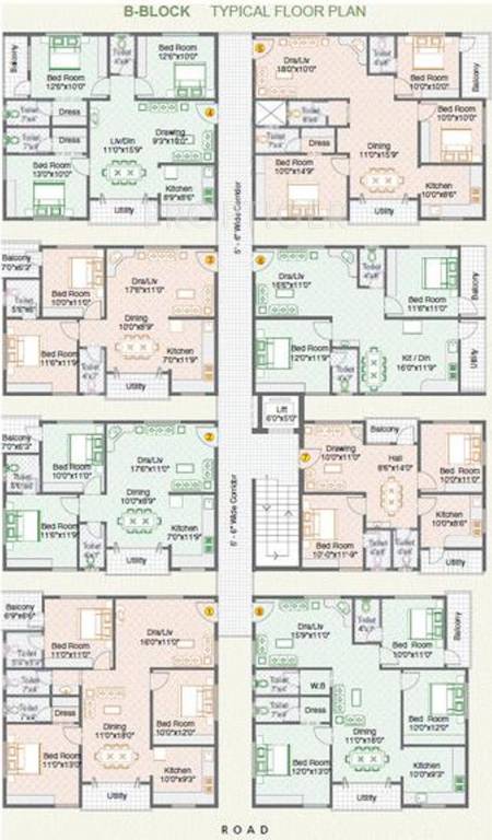 Images for Cluster Plan of Tetra Grand Green Elite