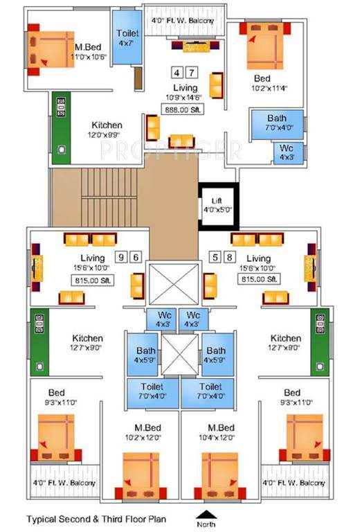 Images for Cluster Plan of Advait Chinmay Niwas