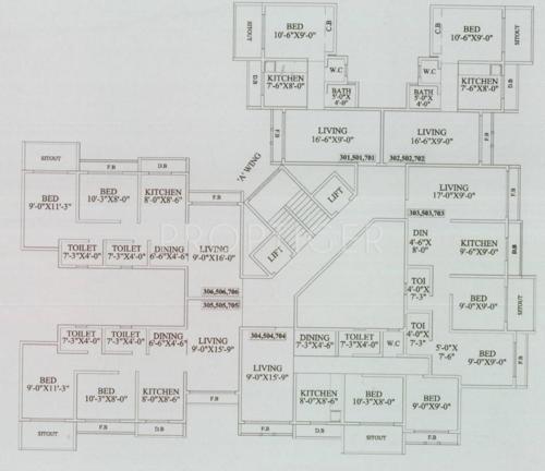 Images for Cluster Plan of Shree Parasnath Jay Vijay Nagari No 2