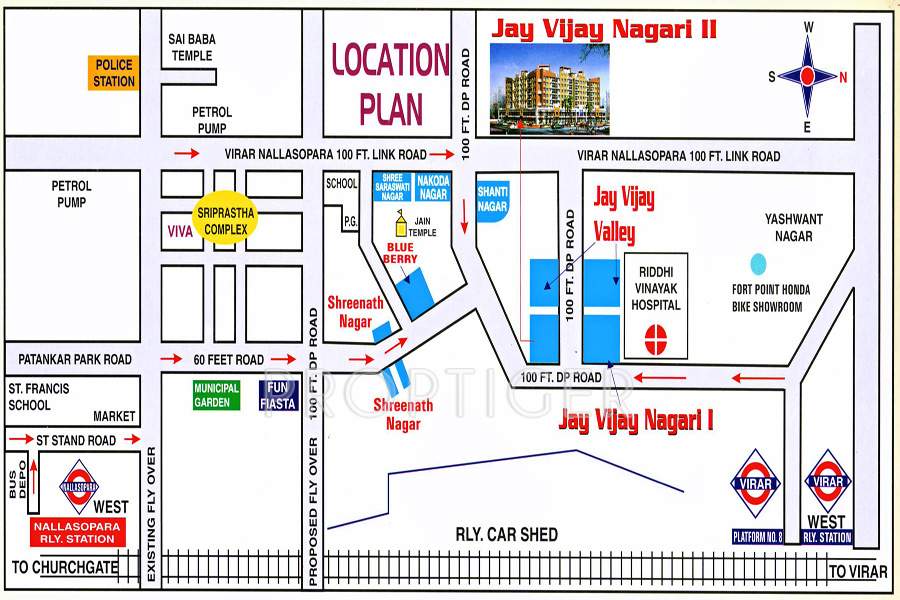 Images for Location Plan of Shree Parasnath Jay Vijay Nagari No 2