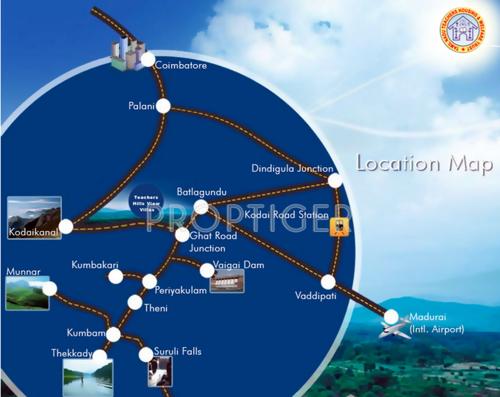 Images for Location Plan of Tamilnadu Hillview Villas