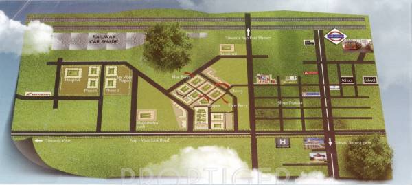 Images for Location Plan of Sanskruti Grapes Tower