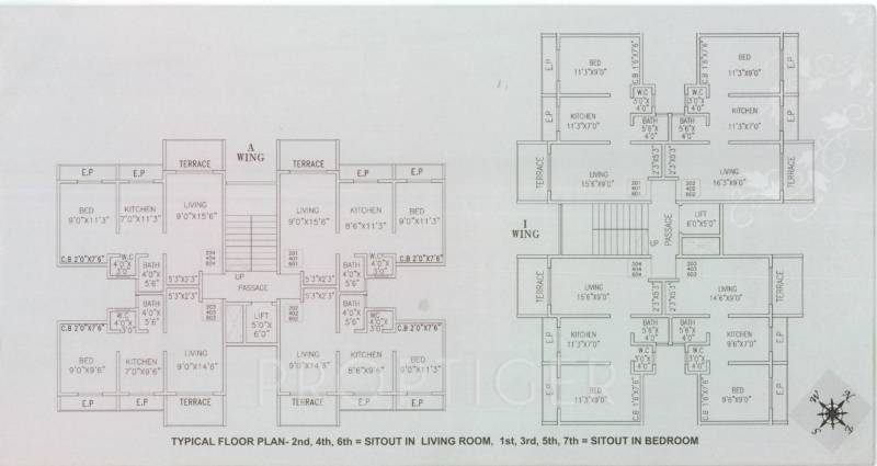 Images for Cluster Plan of Sanskruti Cherry Residency