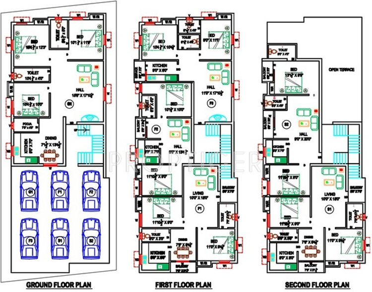 Images for Cluster Plan of Bhuvaneshwari Champak