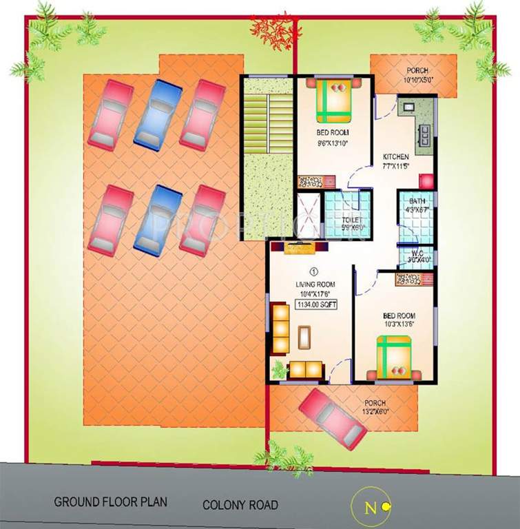 Images for Cluster Plan of Advait Sunderban Apartment
