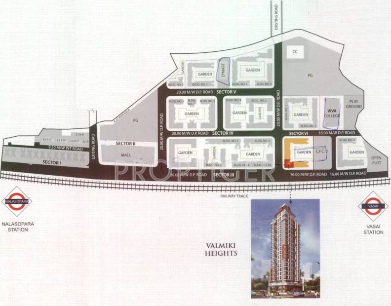 Images for Location Plan of Future Valmiki Heights