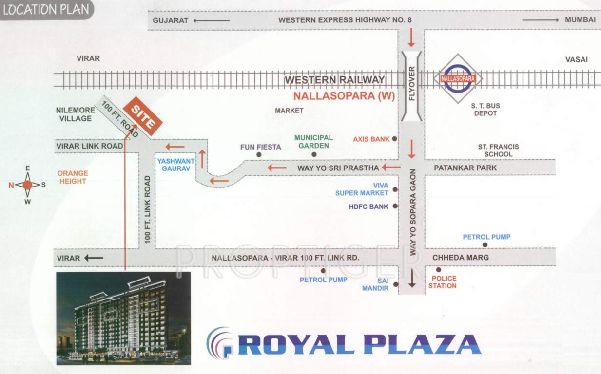  plaza Images for Location Plan of Royal Royal Plaza