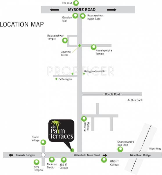 alliance-venture-group palm-terraces Location Plan