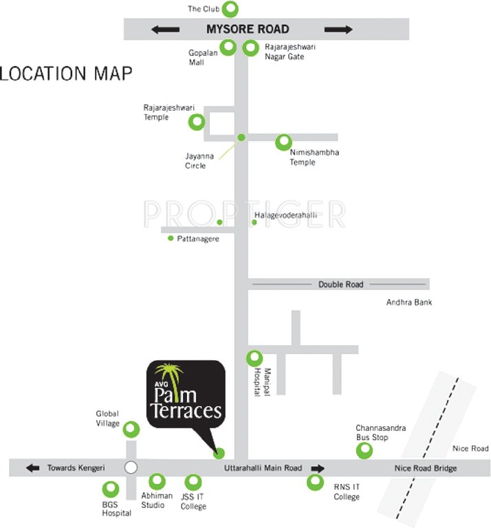 alliance venture group palm terraces Location Plan