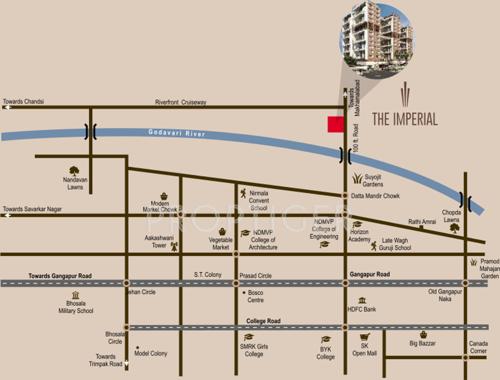 Images for Location Plan of Suyash The Imperial Apartment