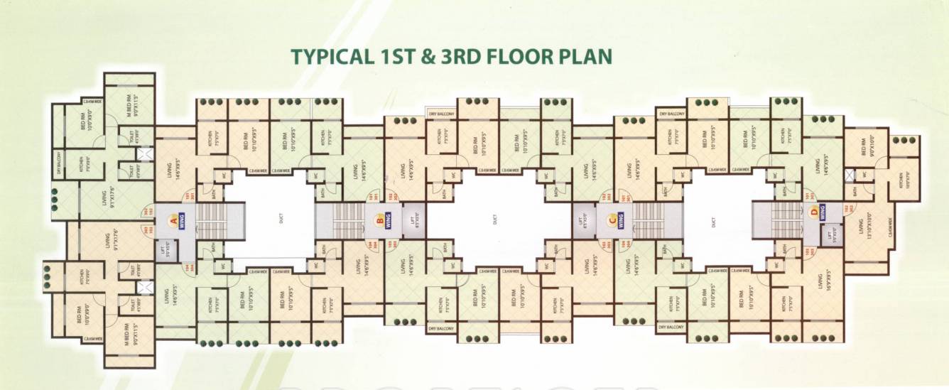 Images for Cluster Plan of Anant Affinity Gardens