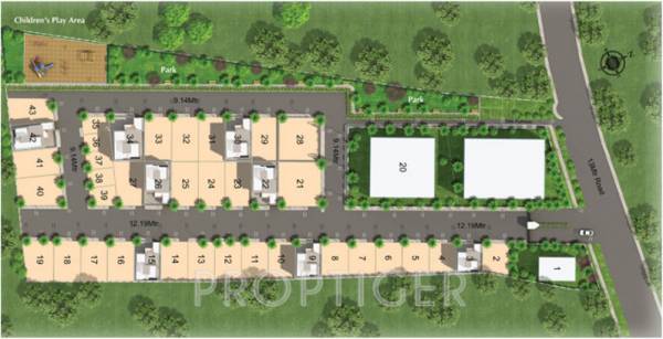 Images for Layout Plan of Aprameya Vrinda