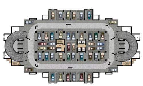  the-address Block 1 To 8 Cluster Plan For Ground Floor