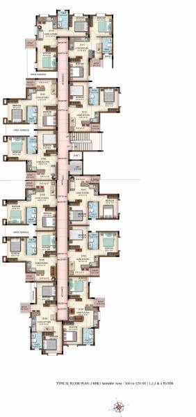  the-address Block 1 To 8 Typical Cluster Plan
