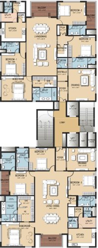  amara-avana Images for Cluster Plan of AR Amara Avana