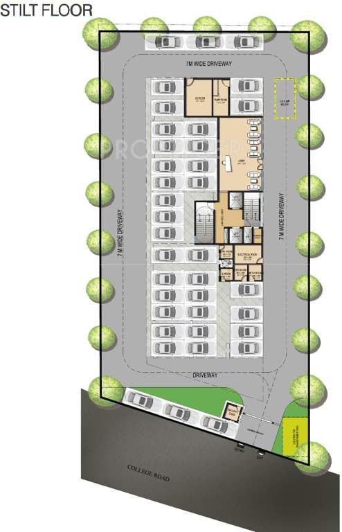  amara avana Images for Cluster Plan of AR Amara Avana