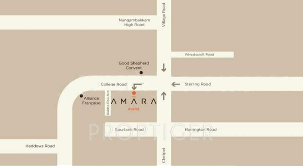  amara avana Images for Location Plan of AR Amara Avana