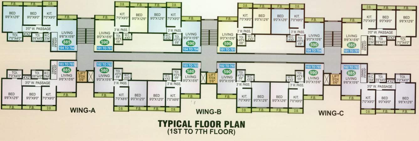 Images for Cluster Plan of Chetana Kailash Heights