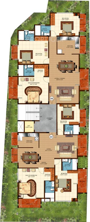 Images for Cluster Plan of Zaffars Sterling Aster