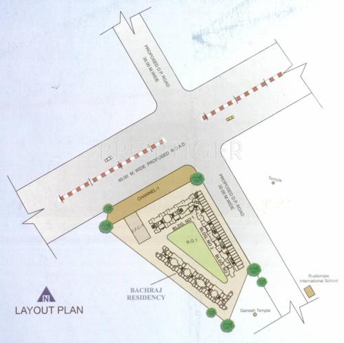 Images for Layout Plan of Bachraj Residency residency Images for Layout Plan of Bachraj Residency