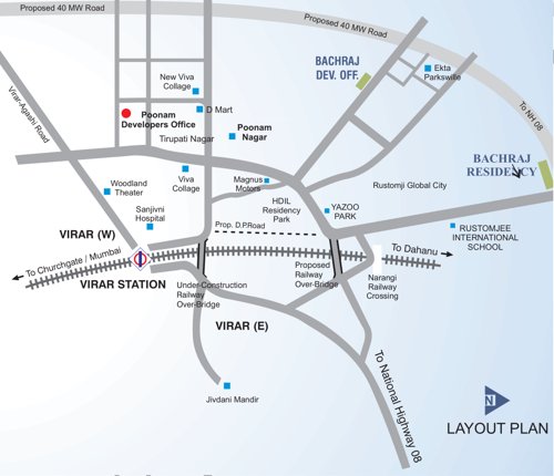 Images for Location Plan of Bachraj Residency residency Images for Location Plan of Bachraj Residency