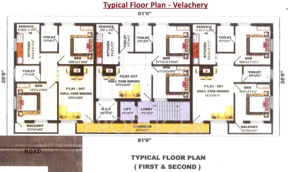 Images for Cluster Plan of Revathy Raaj Valli Residency