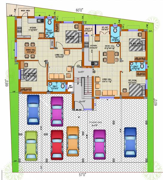 Images for Cluster Plan of Visoka Aakaash Images for Cluster Plan of Visoka Aakaash