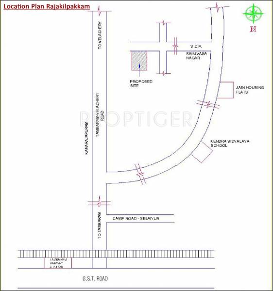 Images for Location Plan of Revathy Rajakilpakkam