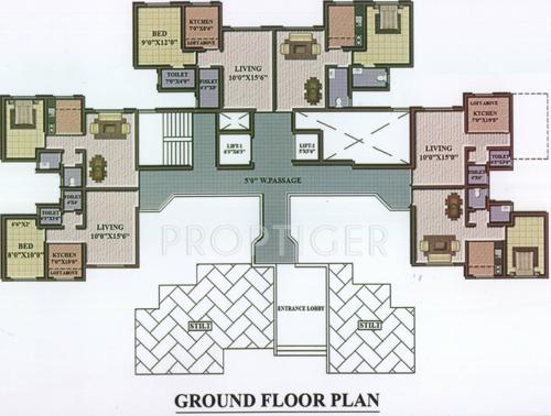 Images for Cluster Plan of Aura Casa Vista
