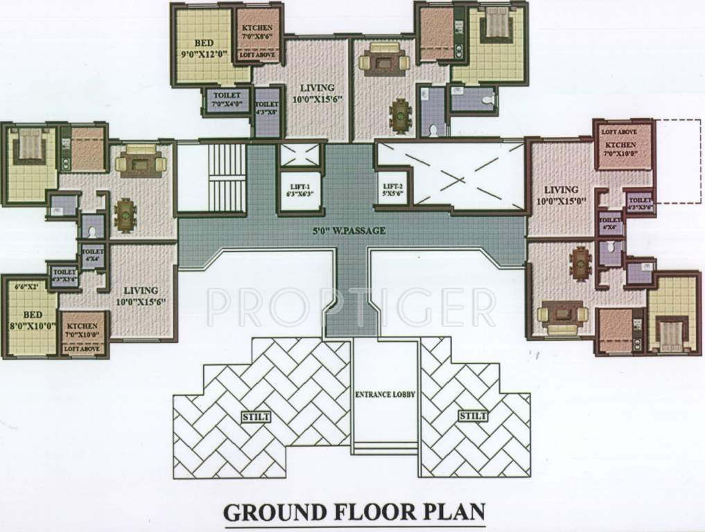 Images for Cluster Plan of Aura Casa Vista