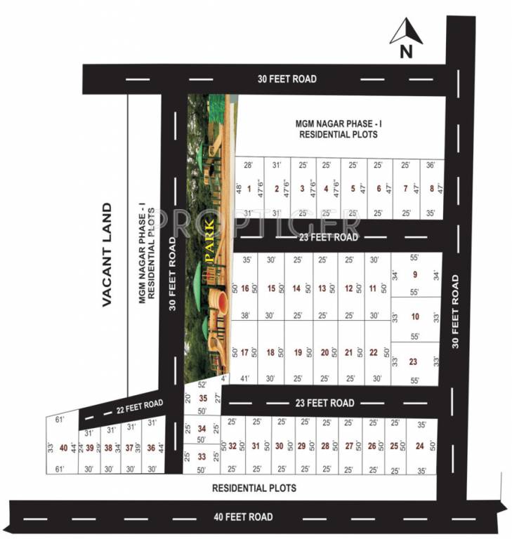 Images for Layout Plan of SM Dhruv Avenue