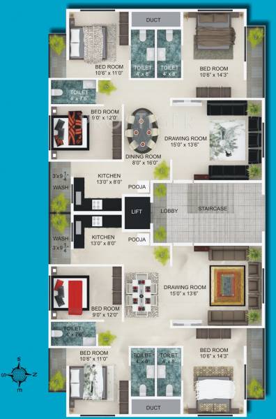 Images for Cluster Plan of Balaji Pearl