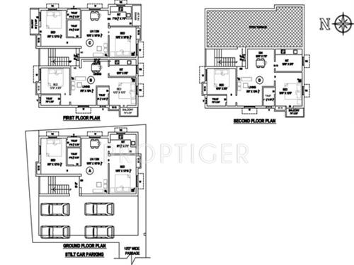 Images for Cluster Plan of Bhuvaneshwari Brindavani
