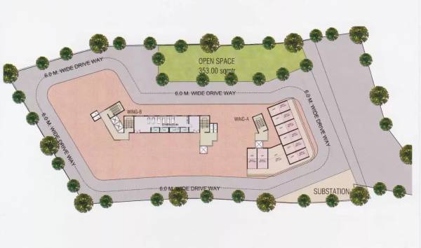  maa-shrushti Layout Plan
