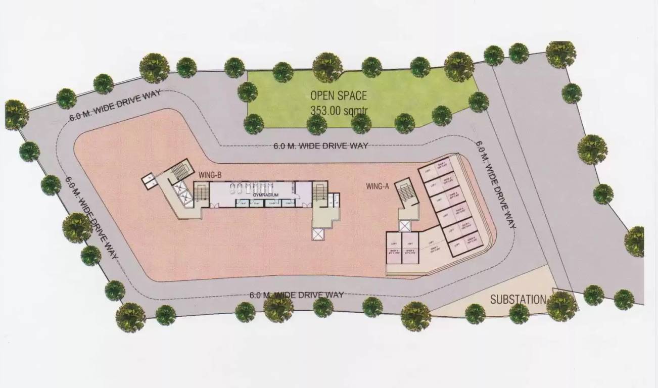  maa shrushti Layout Plan