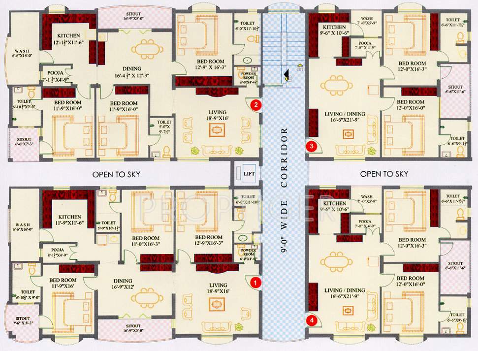 Images for Cluster Plan of Sri Fountain Head