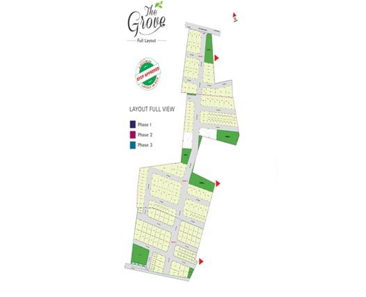  the grove Layout Plan