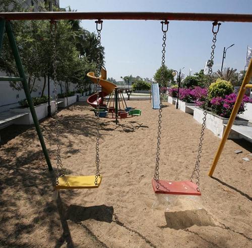 Children's play area the-grove Children's play area