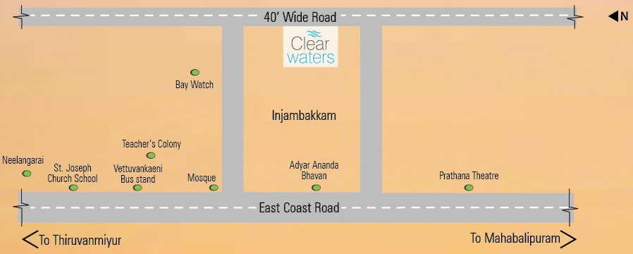 Images for Location Plan of Bhoomi and Buildings Clear Waters