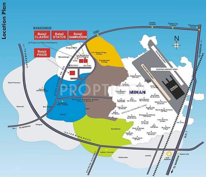 Images for Location Plan of Balaji Samruddhi