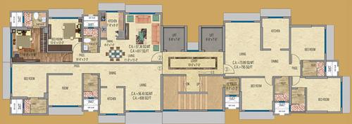  shyam Images for Cluster Plan of Mayfair Shyam