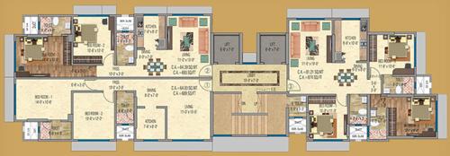  shyam Images for Cluster Plan of Mayfair Shyam